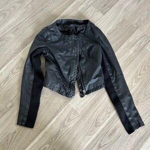 Zara lamb leather jacket